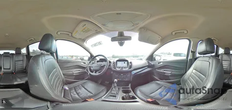 2017 Ford Escape Titanium из США, поврежденный, VIN 1FMCU0JD0HUE52386